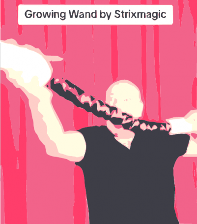 Growing Wand by Strixmagic