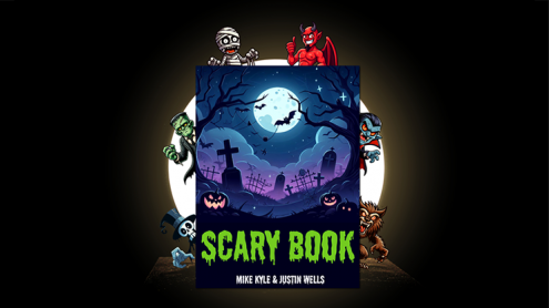 Scary Book by Gustavo Sereno and Gee Magic - libro che si colora Halloween