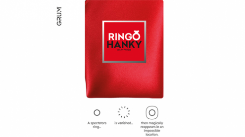 Ringo Hanky (Extra Hanky for BABU) by GRUM® - Fazzoletto sparizione anello