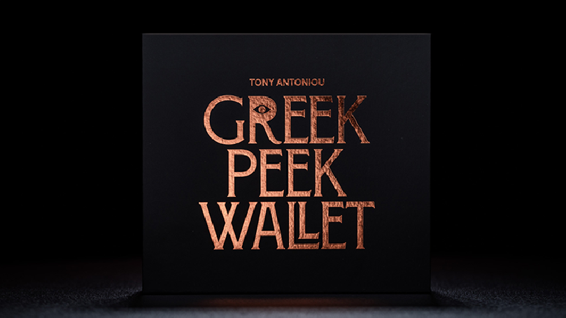 Greek Peek Wallet by Tony Antoniou