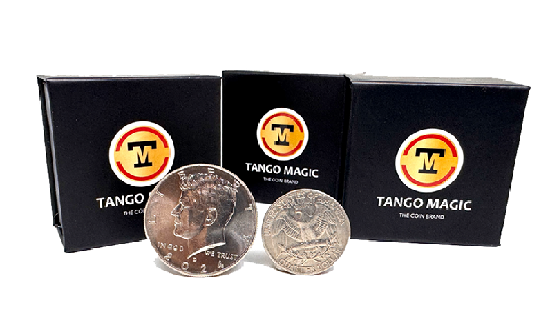 Super Scotch and Soda (US Quarter and Half Dollar) by Tango Magic (D0198)