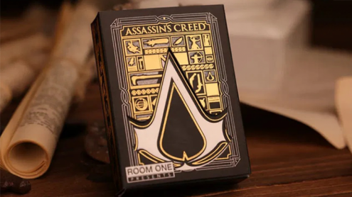 Assassin's Creed Legacy (Hidden Blade Black) Playing Cards - con lama nascosta