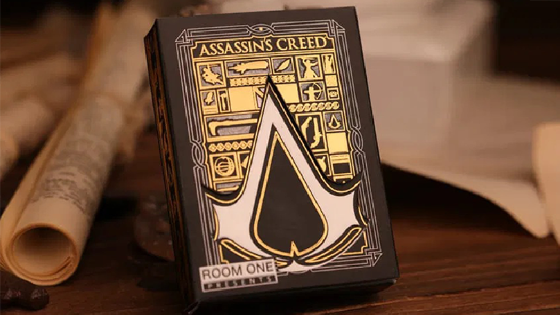 Assassin's Creed Legacy (Hidden Blade Black) Playing Cards - con lama nascosta