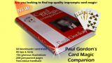 Card Magic Companion by Paul Gordon - Libro inglese