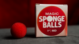 Magic Sponge Balls 4PK RED 1" by Murphy's Magic