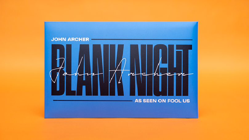 Blank Night 2025 Edition (Blue) by John Archer