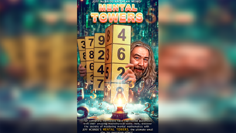 Mental Towers by Jeff McBride and Alan Wong - matematica mentale
