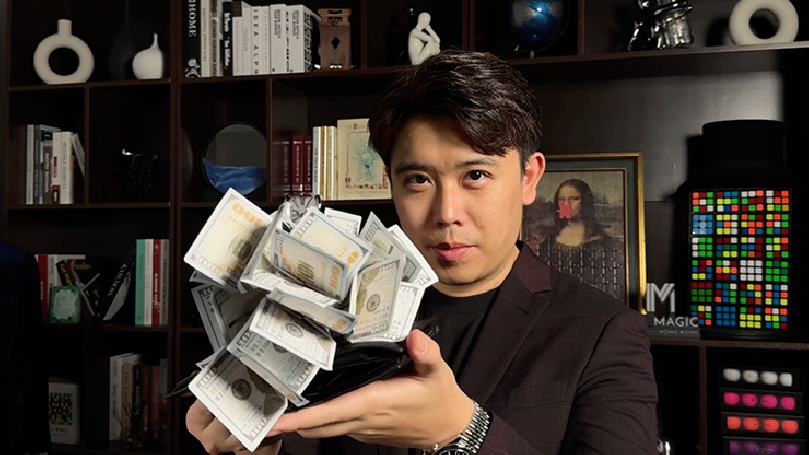 Moneyball by Bond Lee (USD) - bouquet banconote a molla