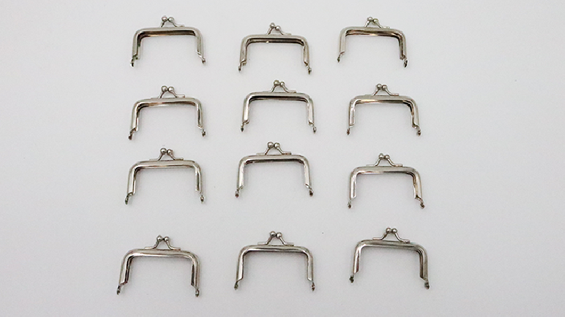 Purse Frames (Silver, 12 in one pack) Goshman