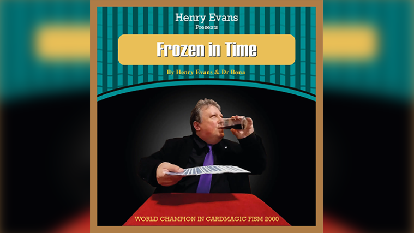 Frozen in Time (Blue) by Henry Evans