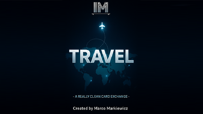 Travel (Blue) by Marco Markiewicz