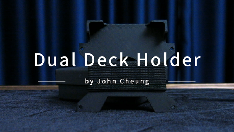 Dual-Deck Holder by Geek John Magic and JT Magic