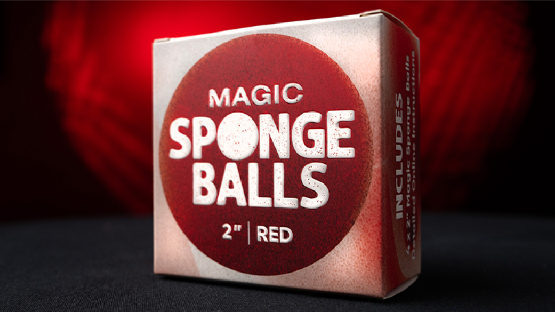 Palline di spugna 50PK RED 2" by Murphy's Magic