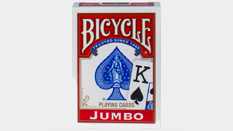 Cards Bicycle Jumbo Index (red)