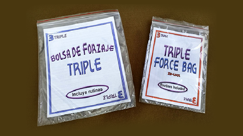 Triple Force Zip Lock Bag (Small, 6.5 x 9.5")
