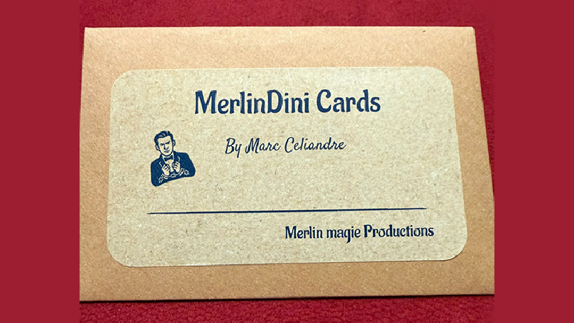 MerlinDini Cards (Blue) by Marc Celiandre