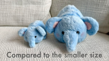 Morphing Plush (Elefante in Coniglio Large) by Jackie Zhao and JT Magic