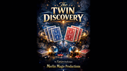 The Twin Discovery by Fabien Delvoye & Merlin Magie Productions (Red)
