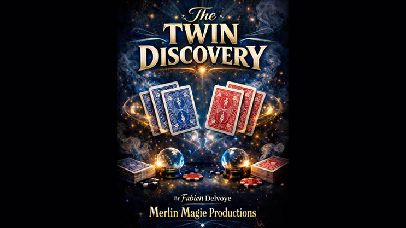 The Twin Discovery by Fabien Delvoye & Merlin Magie Productions (Blue)