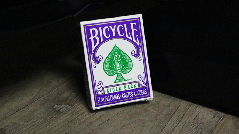 Mini Bicycle Cards (Purple)