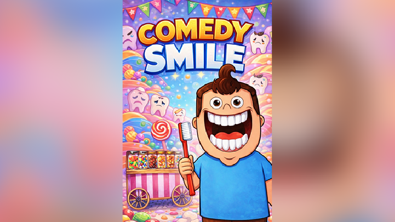 Comedy Smile by Mago Flash denti da lavare