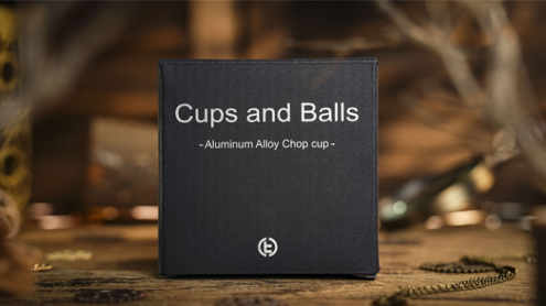 Aluminum Alloy Cups and Balls Matching Chop Cup by TCC Magic