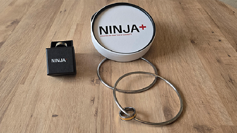 Ninja+ Deluxe SILVER (Gimmicks & Online Instruction) by Matthew Garrett