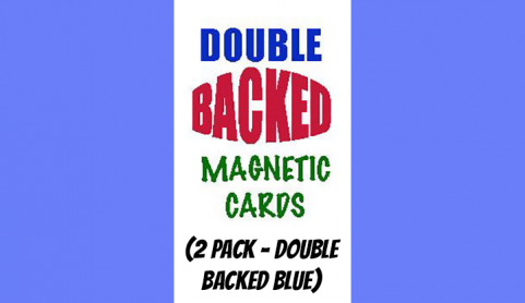 Carte Magnetiche (2 pack/double back blue) by Chazpro Magic