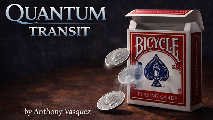 Quantum Transit (Red) by Anthony Vasquez