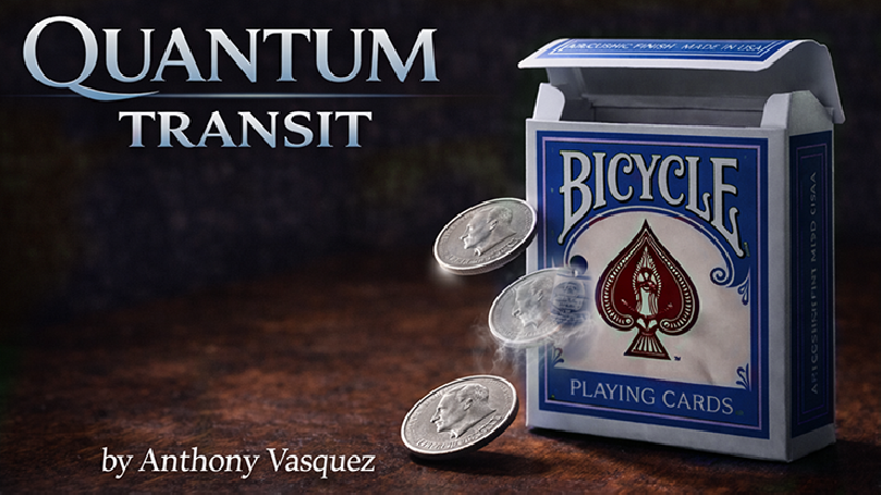 Quantum Transit (Blue) by Anthony Vasquez