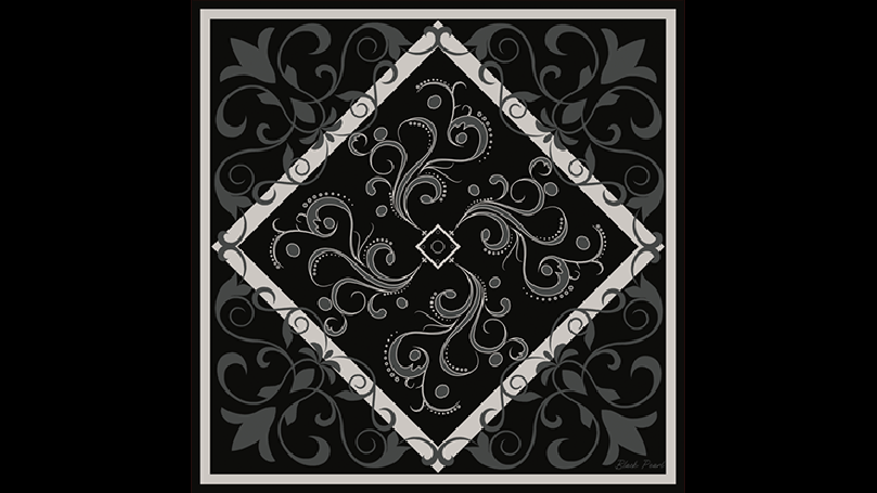 Devil's Bandana V.3 - Precious Stones Collection by Lee Alex (Black Pearl)