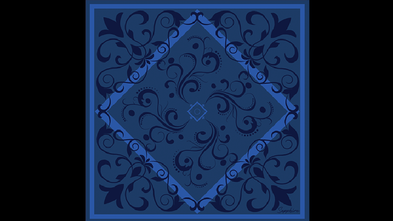 Devil's Bandana V.3 - Precious Stones Collection by Lee Alex (Sapphire Blue)