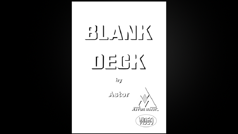 Blank Deck by Astor